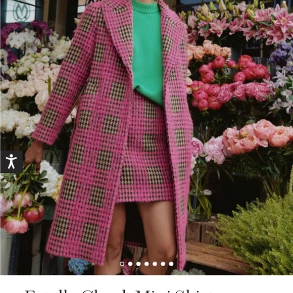 Boden Estella Check Mini Skirt - Picture 4 of 6